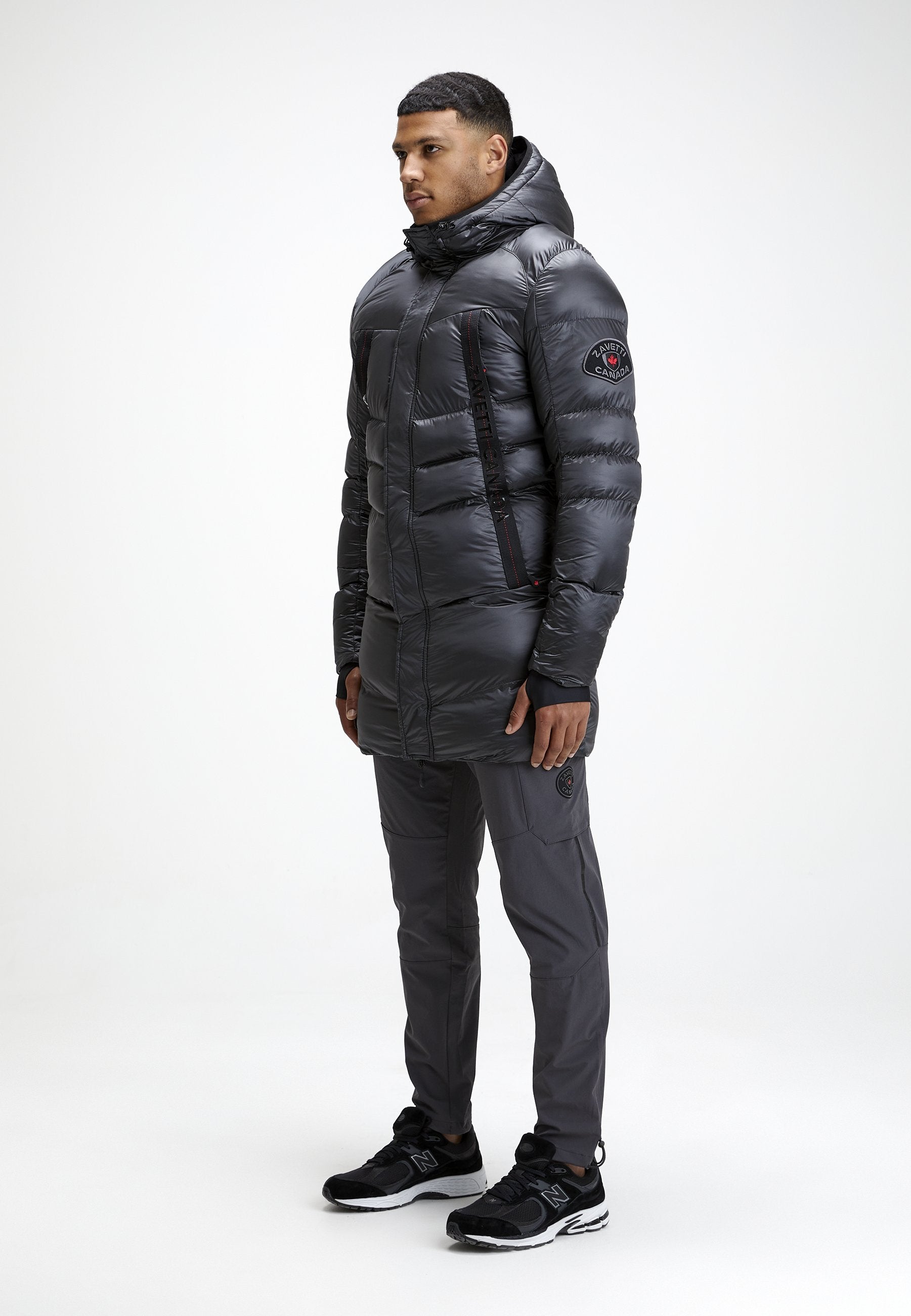 Alessandro Zavetti ZAVETTI CANADA MALZINI LONGLINE PUFFER JACKET