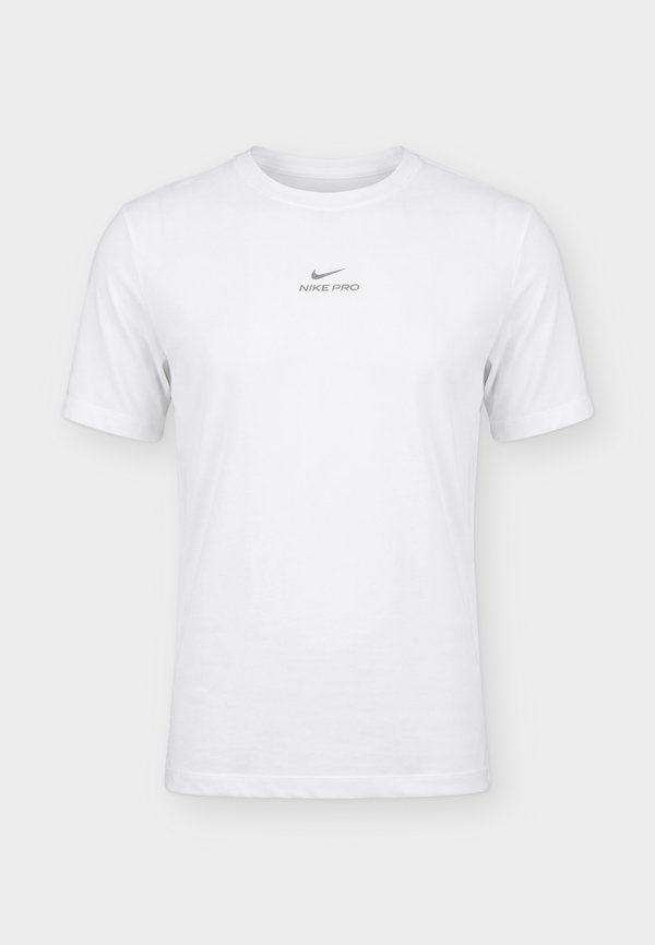 Nike Performance TEE - Sports T-shirt - white/black