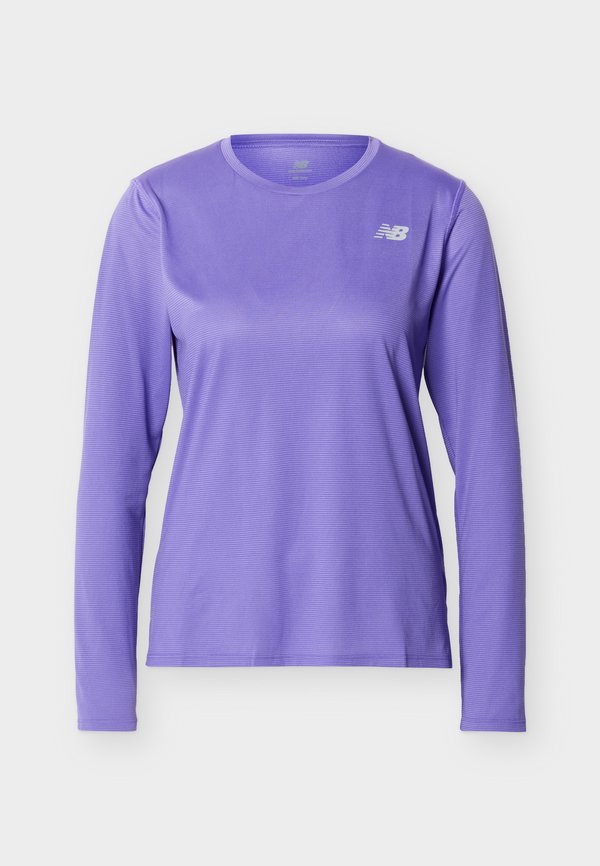 New Balance SPORT ESSENTIAL LONG SLEEVE - Long sleeved top - electric purple
