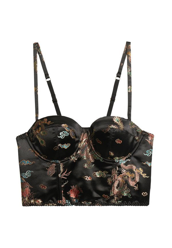 Superdry & Co BROCADE CROP CORSET