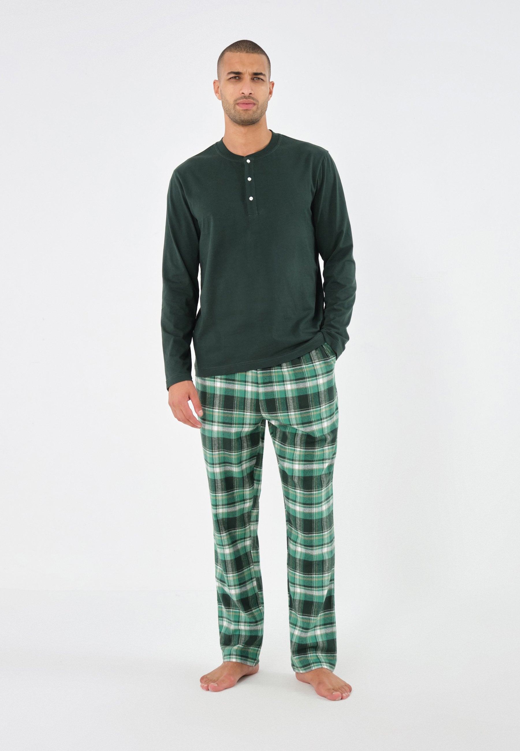 Pier One CHECK NIGHTWEAR SET