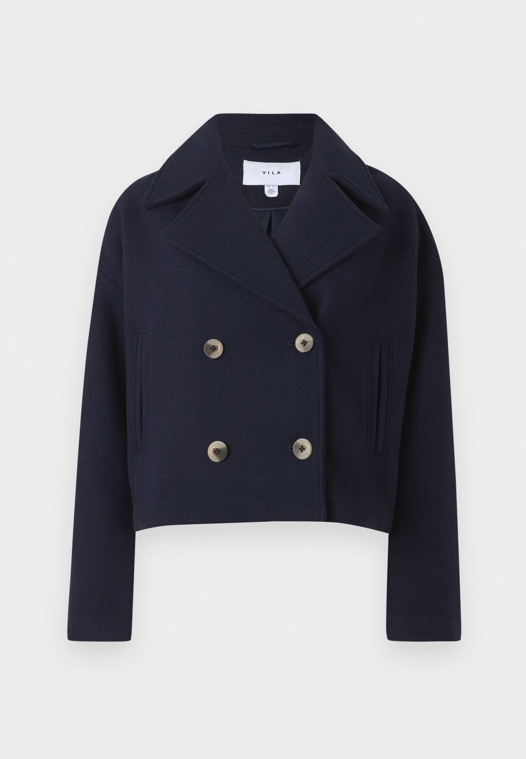 VILA VIKAMINA Wool blend