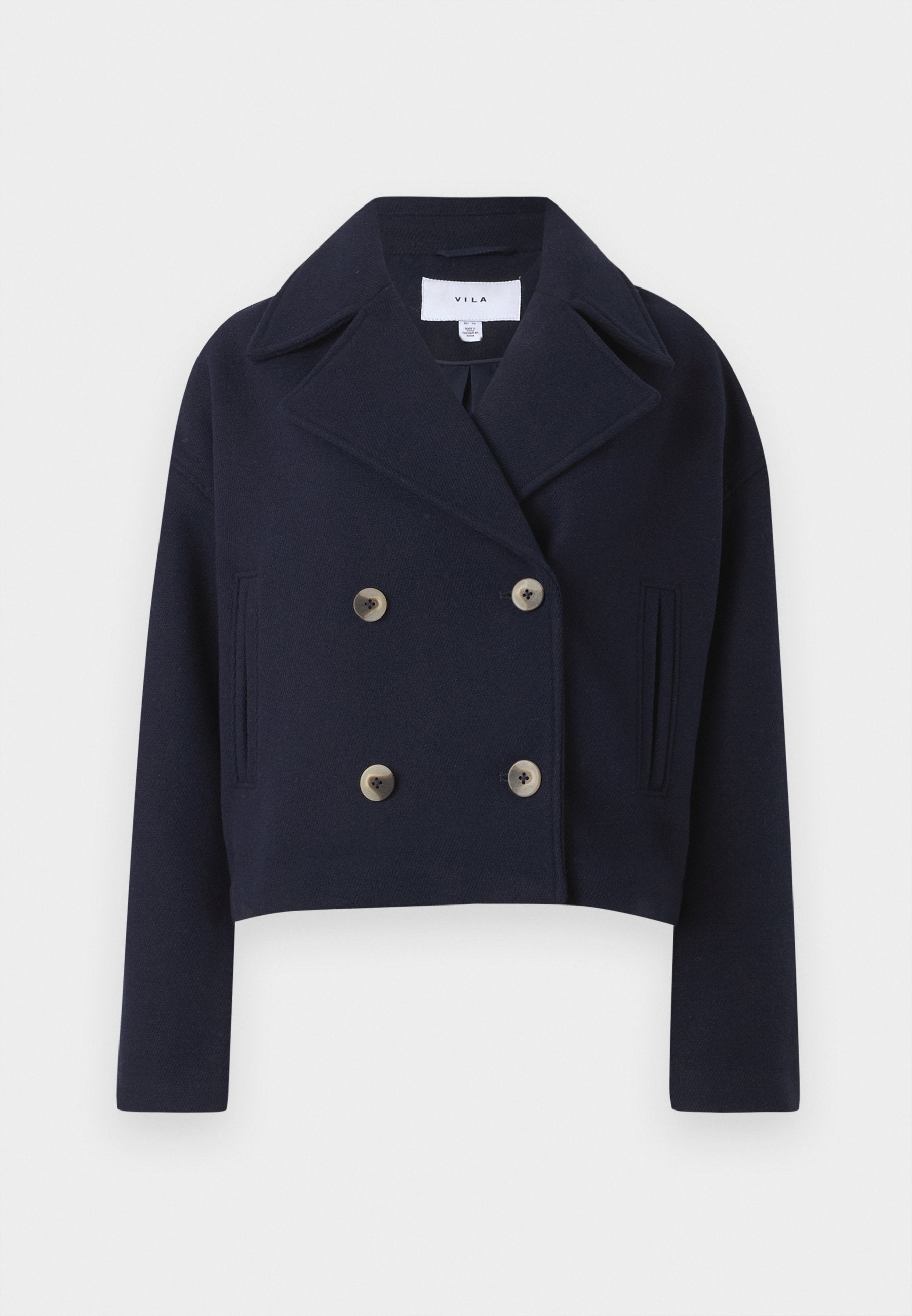 VILA VIKAMINA Wool blend