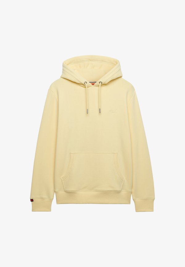 Superdry & Co SUPERDRY ESSENTIAL LOGO HOODIE.. - Hoodie - pastel yellow