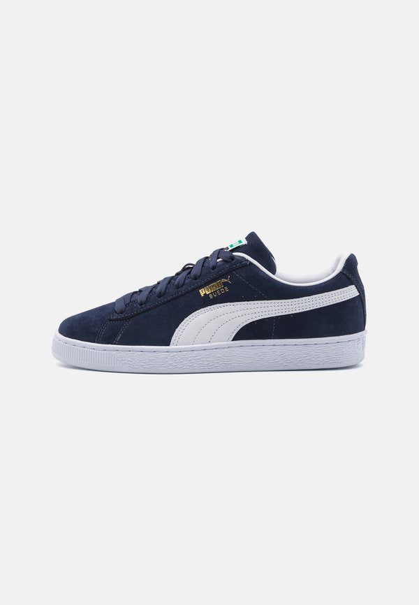 Puma SUEDE CLASSIC UNISEX - Trainers - navy/white