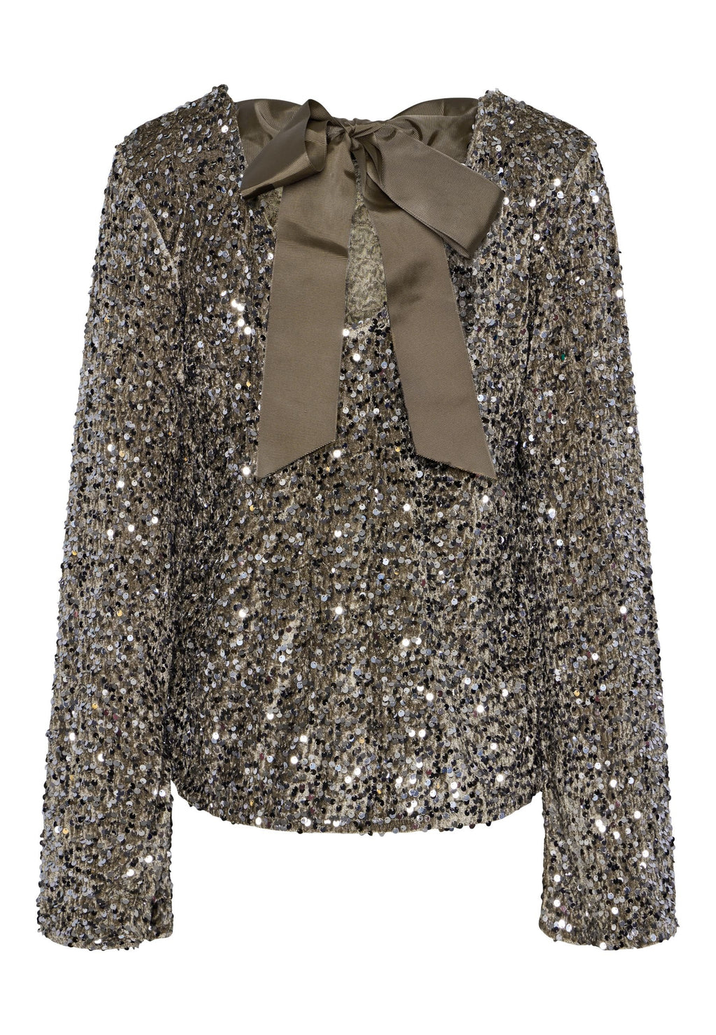 Pieces Long sleeved PCKAM SEQUINS BOW