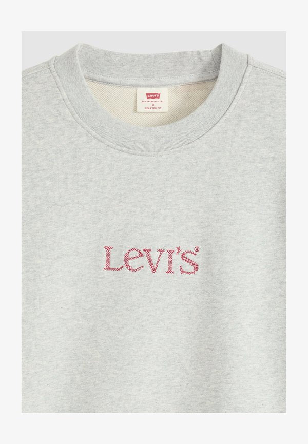 Levi's® SUNSET CREW SSNL LOGO 2 LIGHT HEATHER GR - Sweatshirt - ssnl logo light heather grey - greys