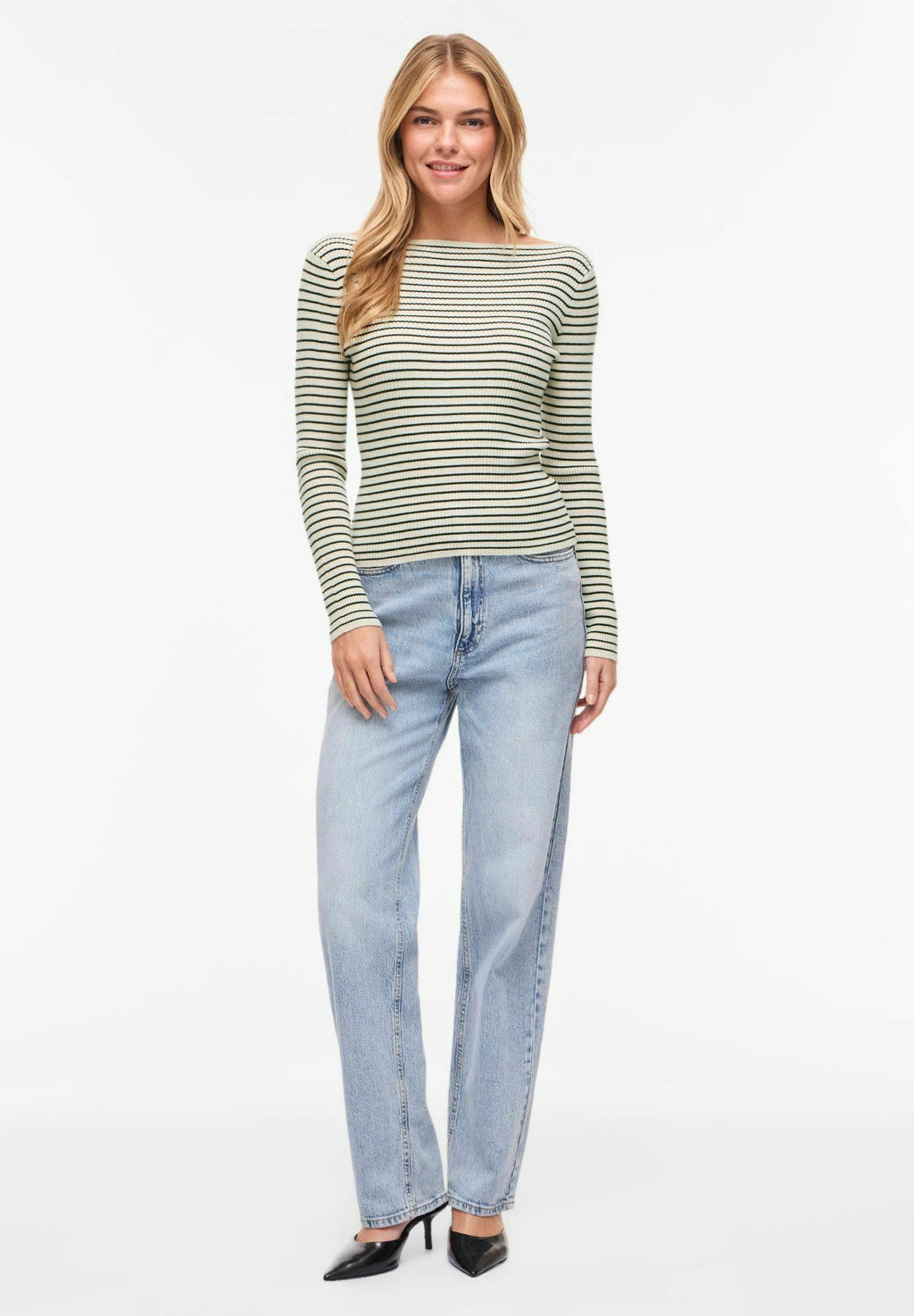 VILA Long Sleeved VISHILA Boatneck
