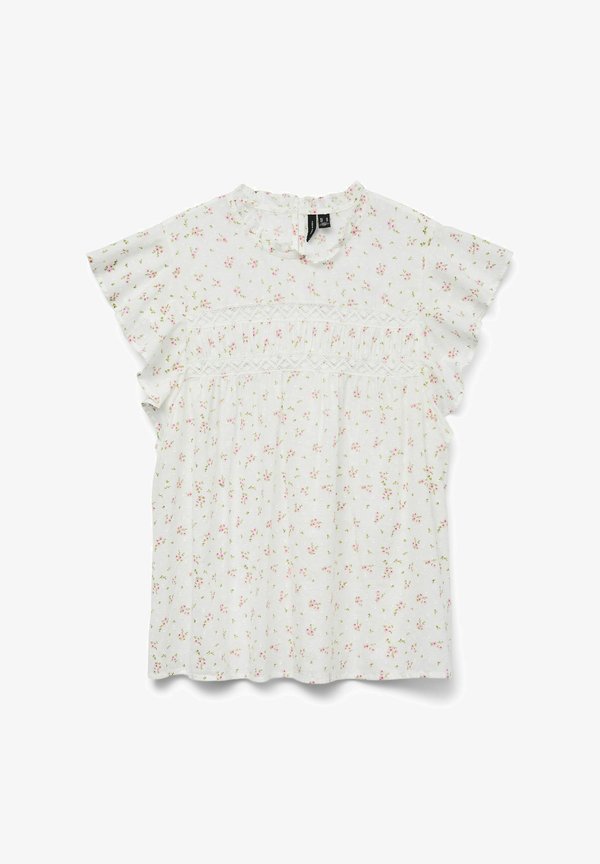 Vero Moda VMTRINE - Top - snow white