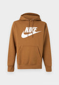 Nike Sportswear CLUB HOODIE - Hoodie - ale brown/white