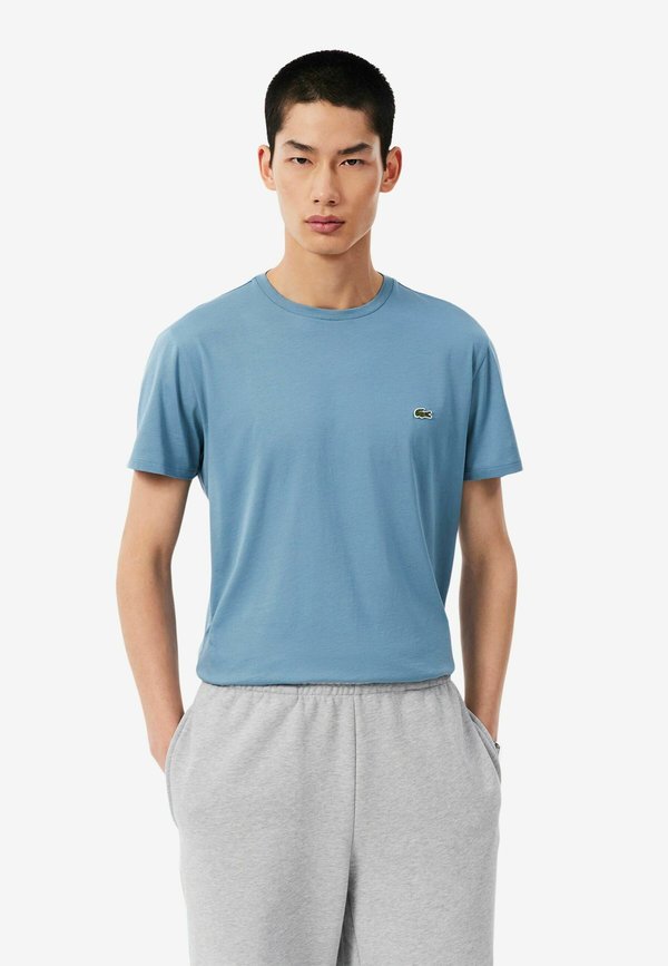 Lacoste TH6709_ZIH - Basic T-shirt - bleu gris-i