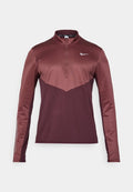 Nike Performance WINTERIZED PACER  - Fleece jumper - burgundy crush/red sepia/reflective silver-coloured