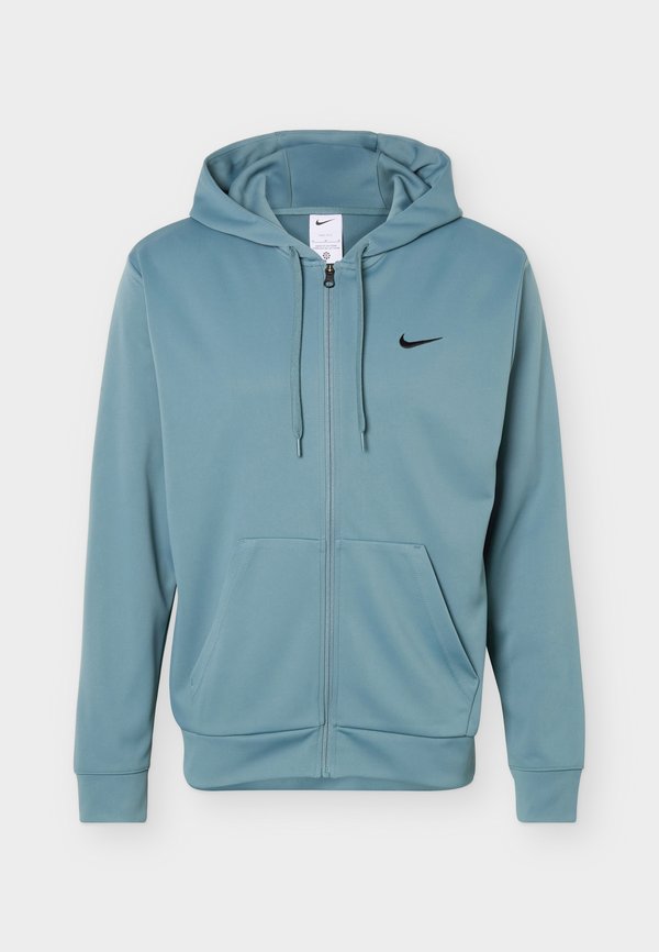 Nike Performance M NK DF UV FLEX FLC FZ HD - Zip-up sweatshirt - mineral slate/black