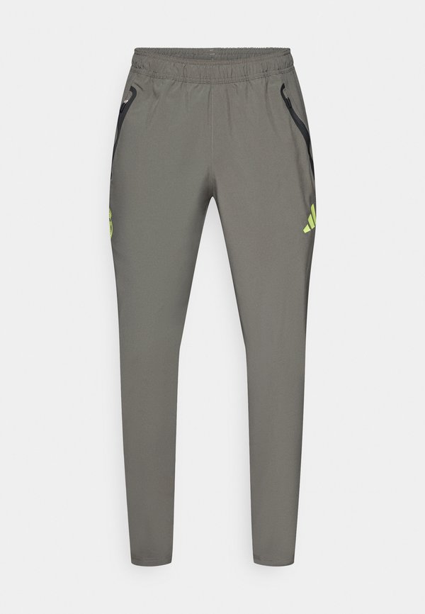 adidas Performance REAL MADRID C VISTECH P - Club wear - utility grey/semi frozen yellow