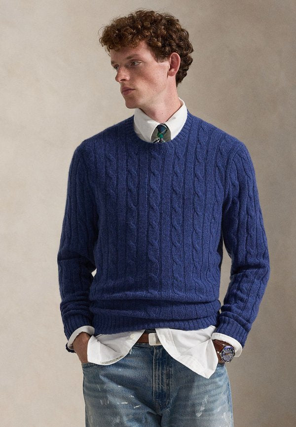 Polo Ralph Lauren THE ICONIC CABLE-KNIT CASHMERE SWEATER UNISEX