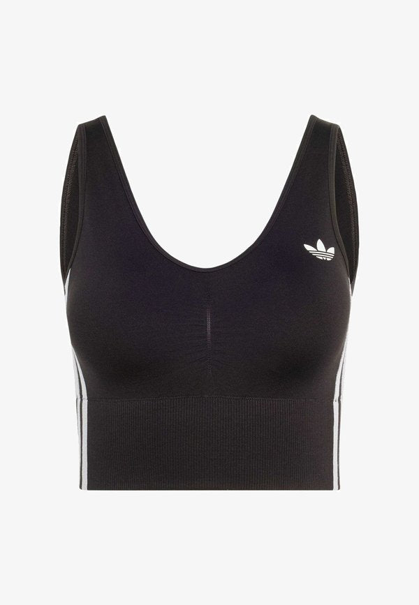 adidas Originals ADIDAS ORIGINALS ESSENTIALS 3 STRIPES SEAMLESS BRALETTE - Bustier - black