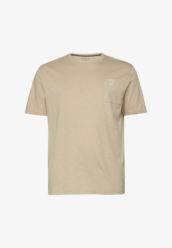 s.Oliver T-SHIRT - Basic T-shirt - beige