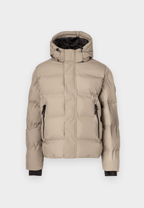 Jack & Jones Puffer Puffer - Winter jacket - hellbraun