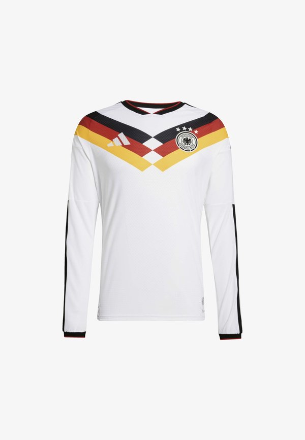adidas Performance DEUTSCHLAND DFB 26 HOME AUTHENTIC LONG SLEEVE - National team wear - white