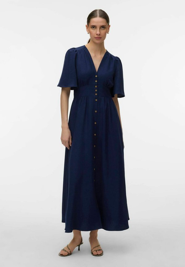 Vero Moda VMMELANEY Long - Maxi dress - peacoat