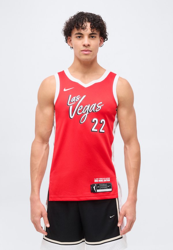 Nike Performance WNBA LAS VEGAS ACES 26 AJA WILSON UNISEX - Club wear - university red