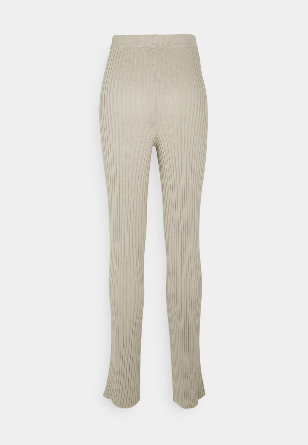 NA-KD RIBBED KNITTED PANTS