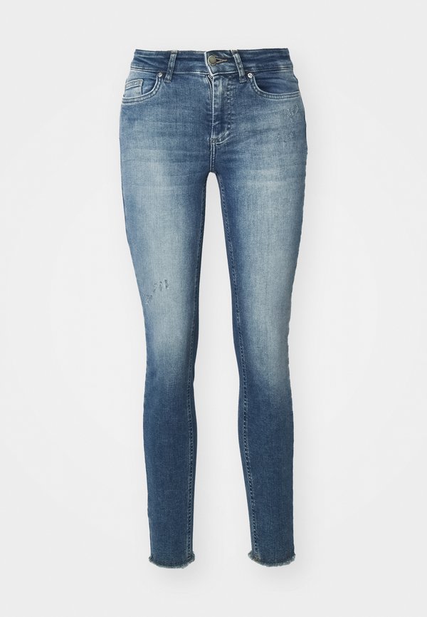 ONLY Skinny fit ONLBLUSH Mid waist Ankle length - Jeans Skinny Fit - special blue grey denim