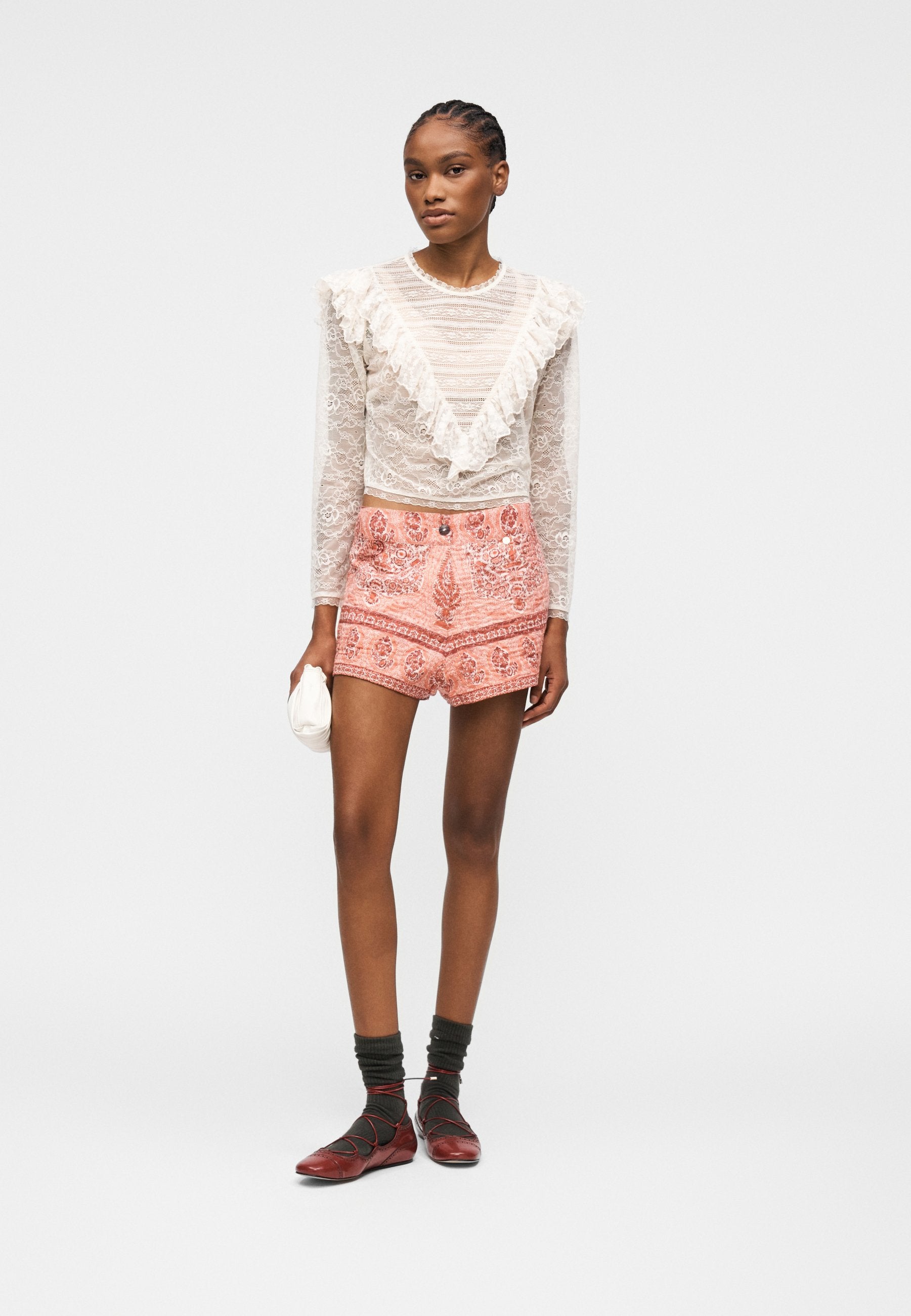 Antik Batik FLOWI CROP TEE