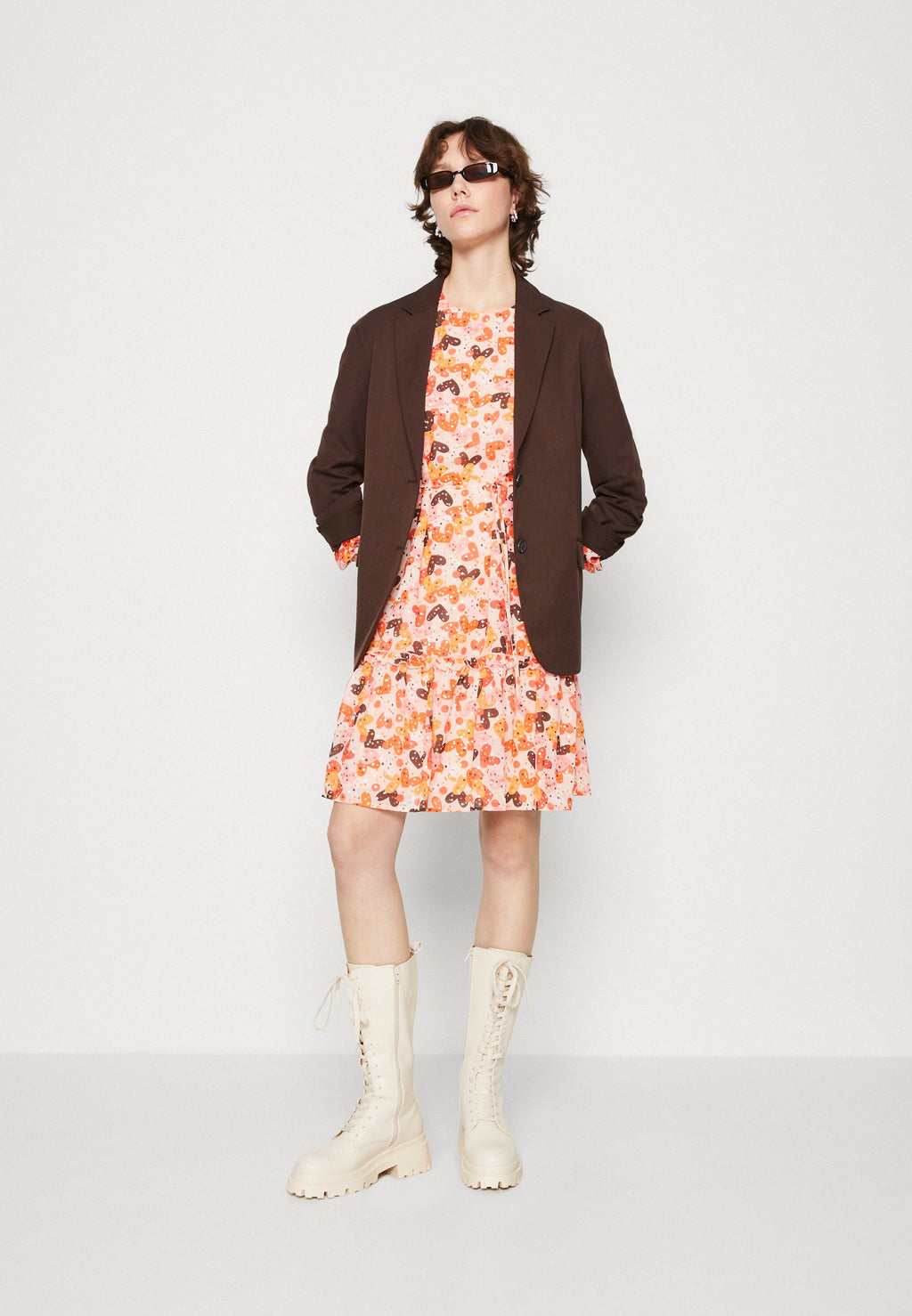 VILA VIERA O NECK SHORT DRESS