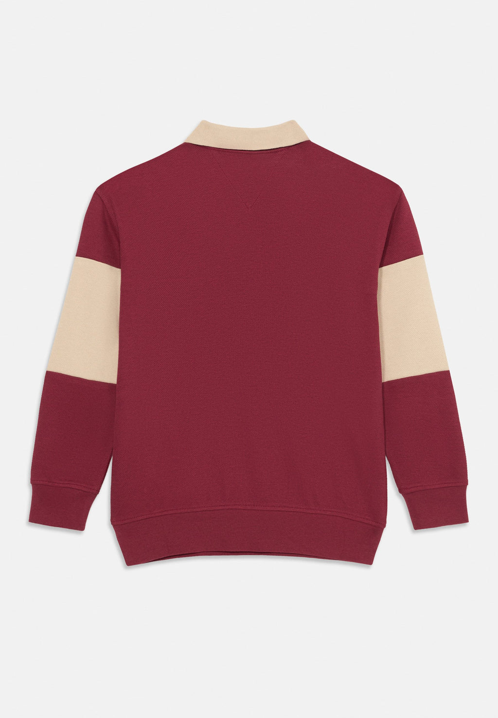 COLOUR-BLOCKED LONG SLEEVE POLO SHIRT Media 2
