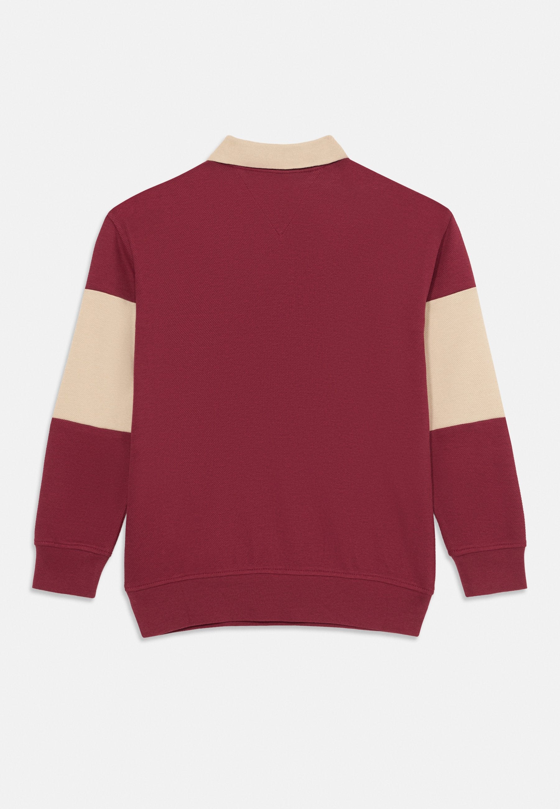 COLOUR-BLOCKED LONG SLEEVE POLO SHIRT Media 2
