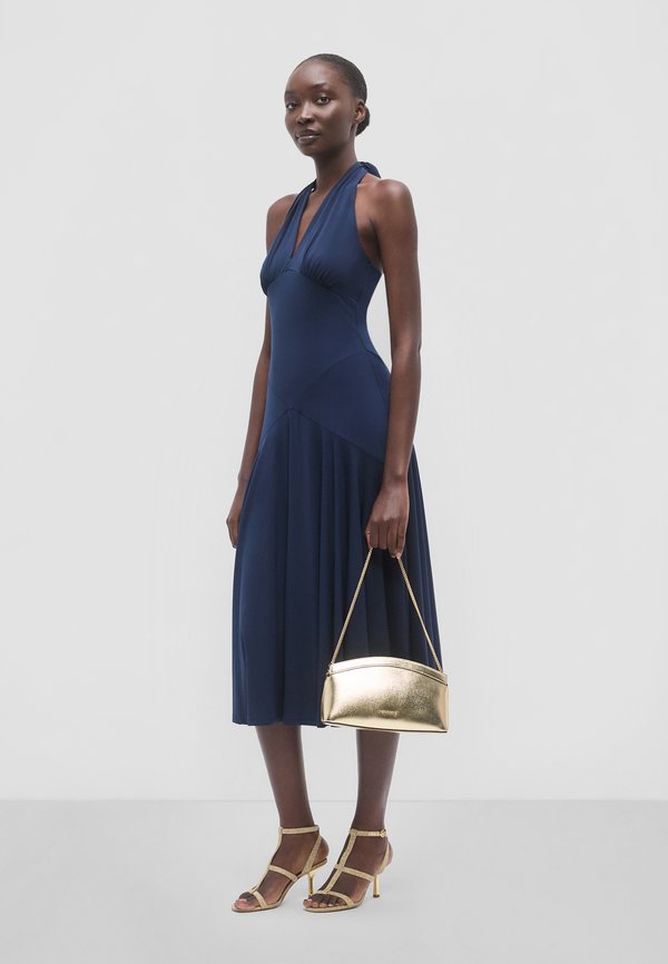 MICHAEL Michael Kors HALTER LONG MIDI
