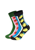 Happy Socks 2-PACK TOMATO-LEMON