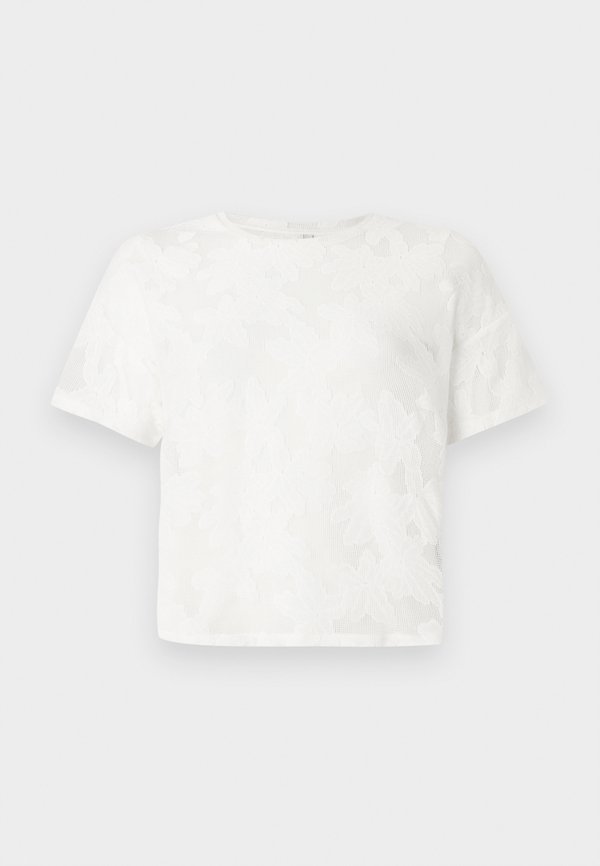 ONLY ONLMIRABELLA O NECK - Blouse - cloud dancer