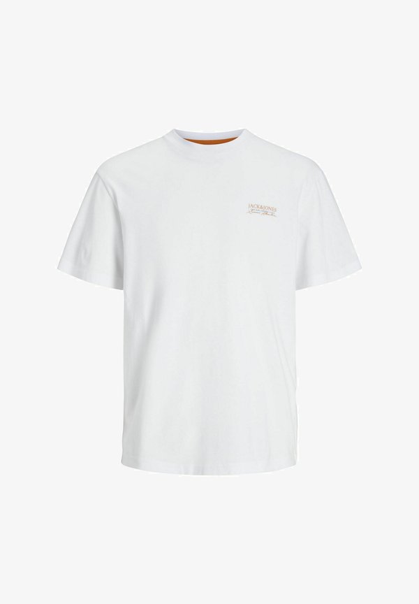 Jack & Jones Backprintet - Print T-shirt - white