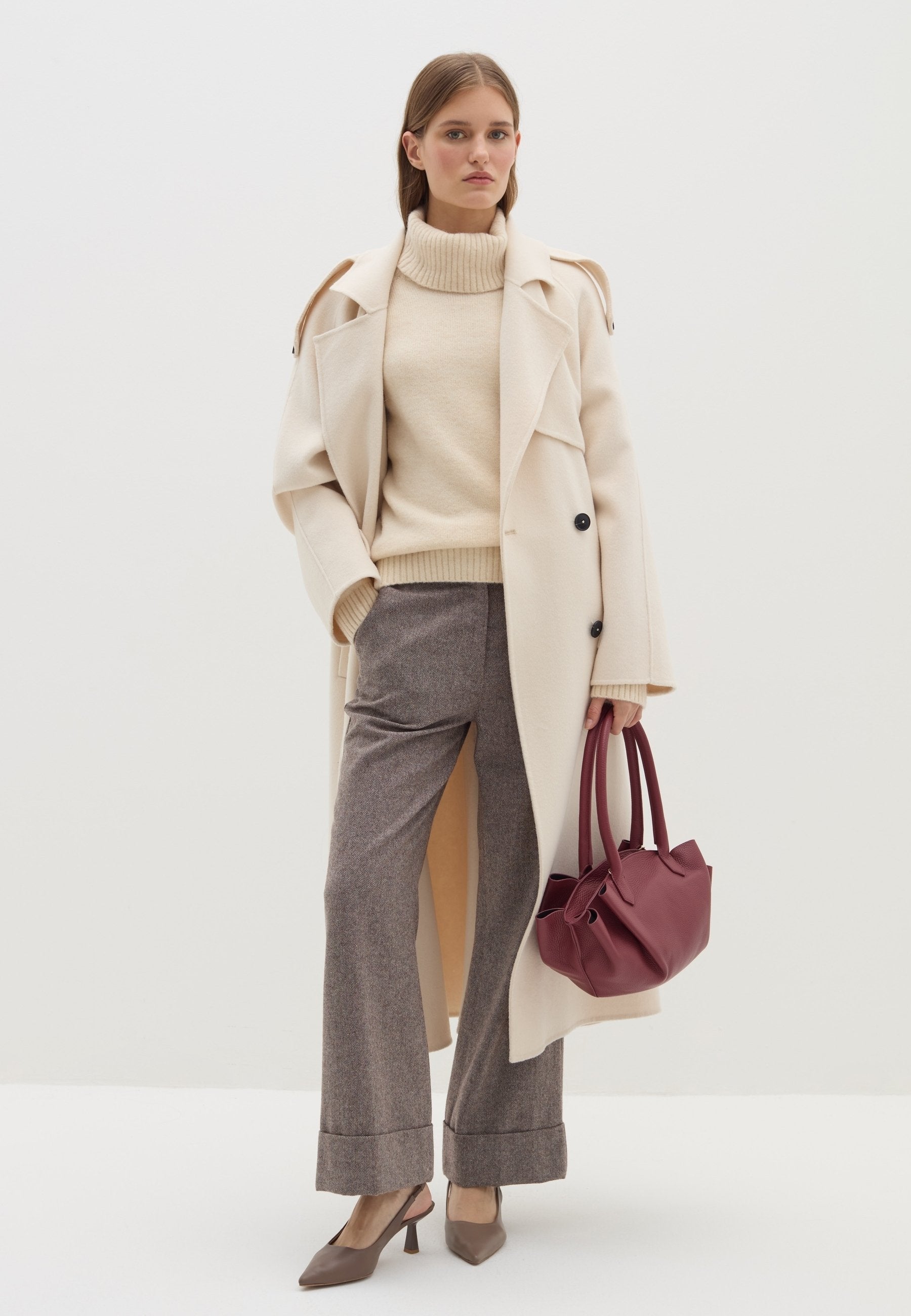 Stefanel WITH HERRINGBONE DESIGN