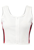 Urban Classics LADIES SIDE STRIPE CROPPED ZIP