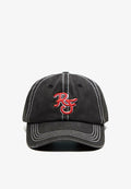 Bershka EMBROIDERED - Cap - black