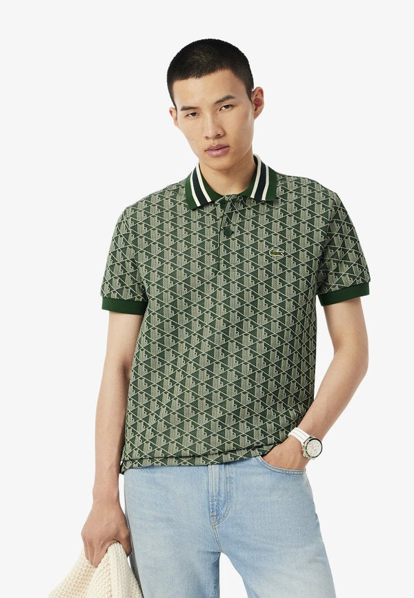 Lacoste DH1417_QIJ - Polo shirt - vert dr