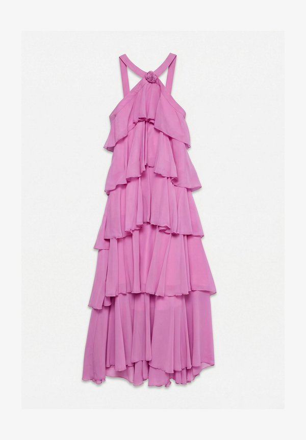Vero Moda VMFELICIA SL RUFFLE MAXI DRESS EXP - Maxi dress - spring crocus