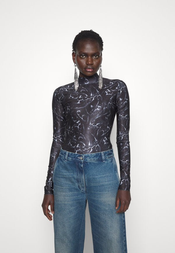 Han Kjøbenhavn CHROME TRIBAL BODYSUIT