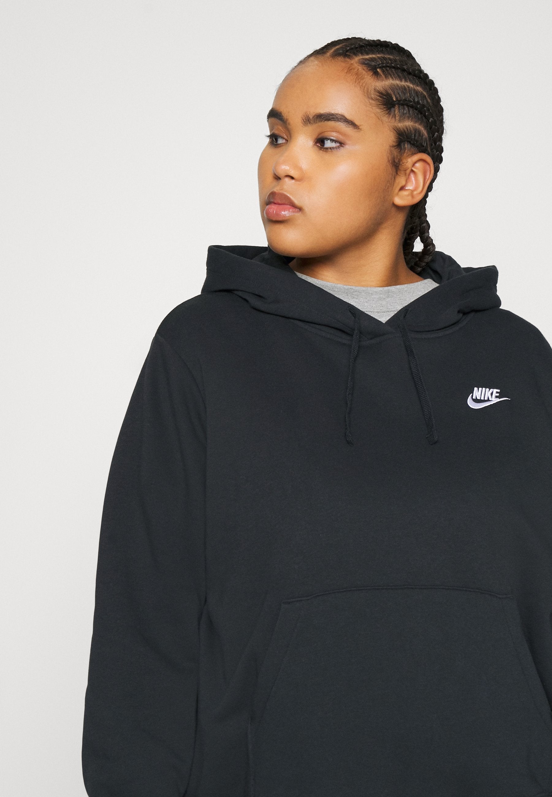 Nike Sportswear W NSW CLUB FLC PO HDY STD PLUS