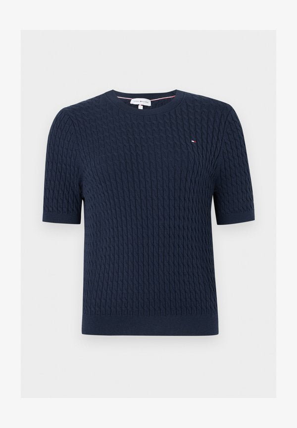 Tommy Hilfiger Basic T-shirt - dark night navy