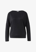 s.Oliver Long sleeved top - schwarz