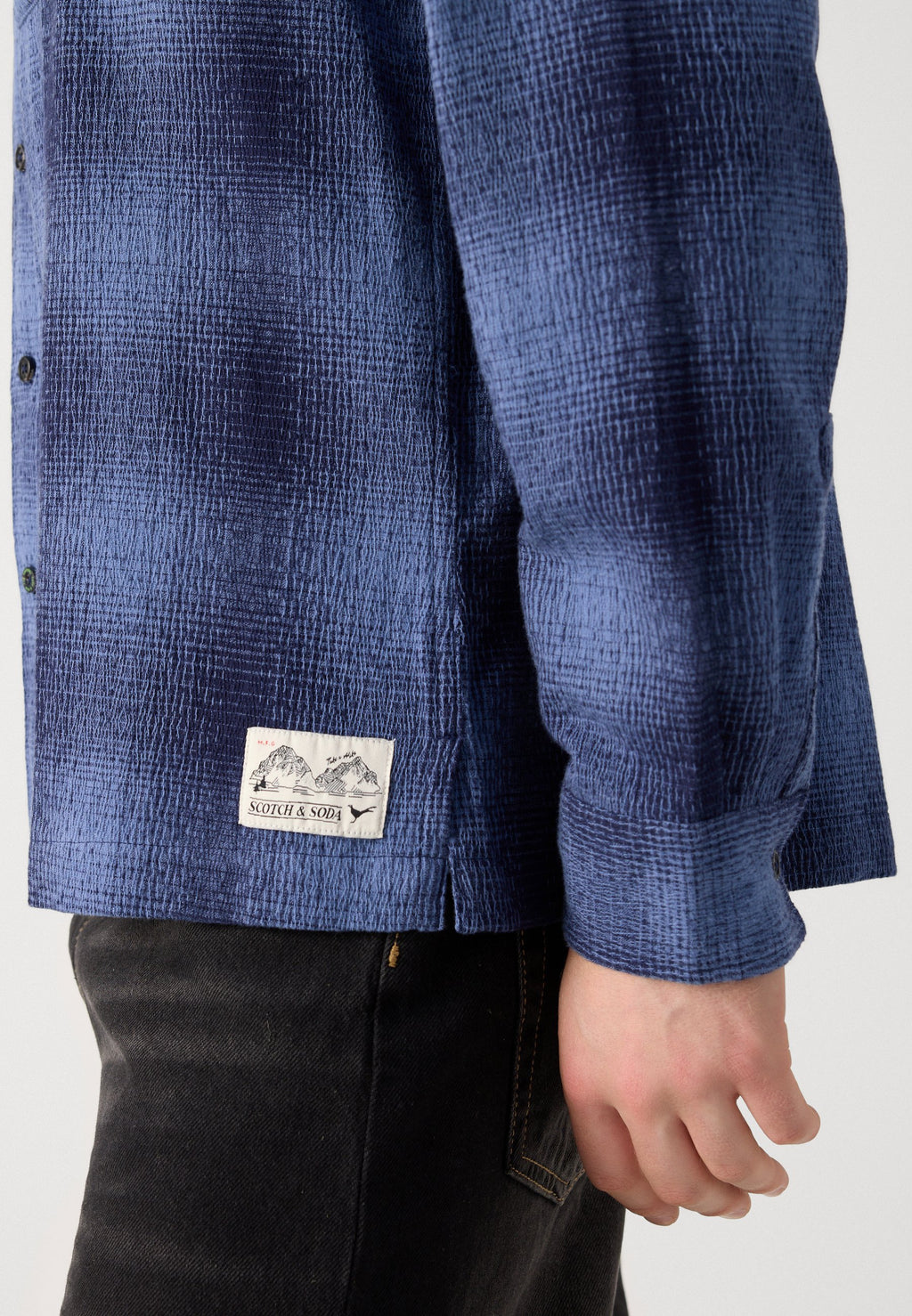 Scotch & Soda SHADOW CHECK SHIRT