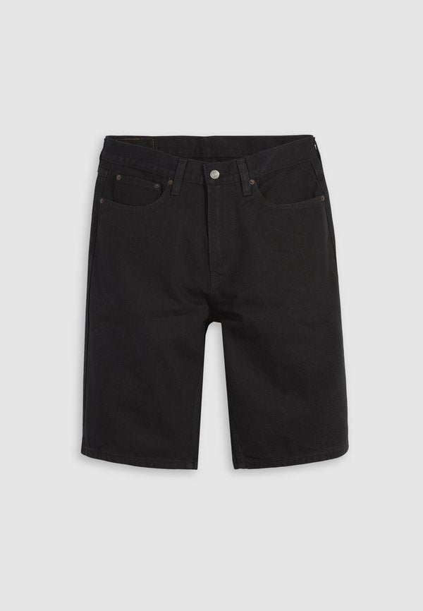 Levi's® 469® LOOSE SHORTS - Denim shorts - black