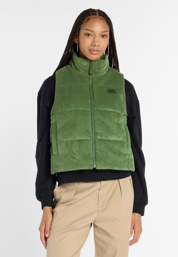 New Balance WIDE WALE  - Waistcoat - dark alpine green