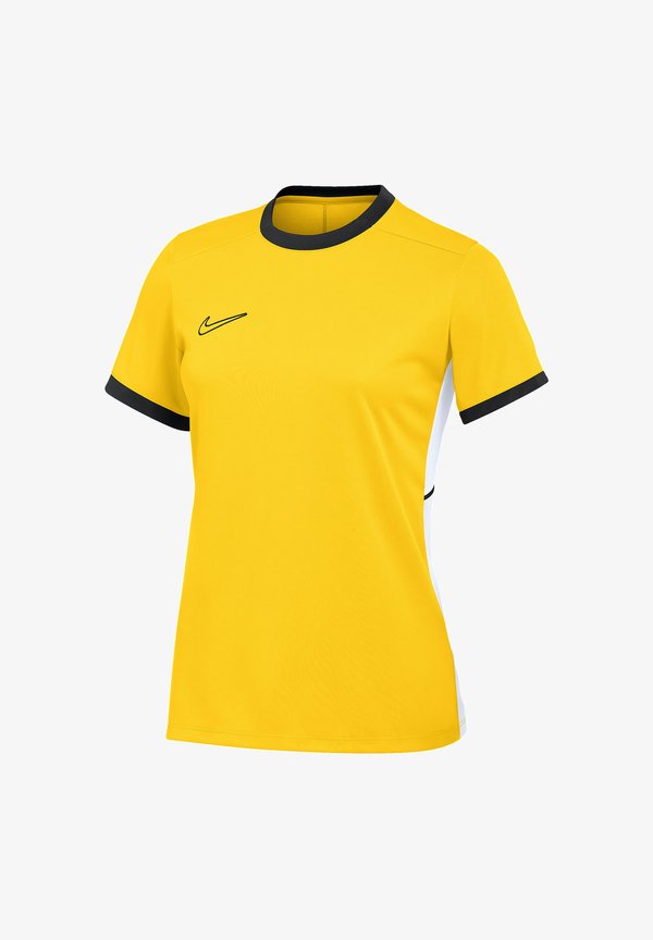 Nike Performance Sports T-shirt - gelbschwarzweiss