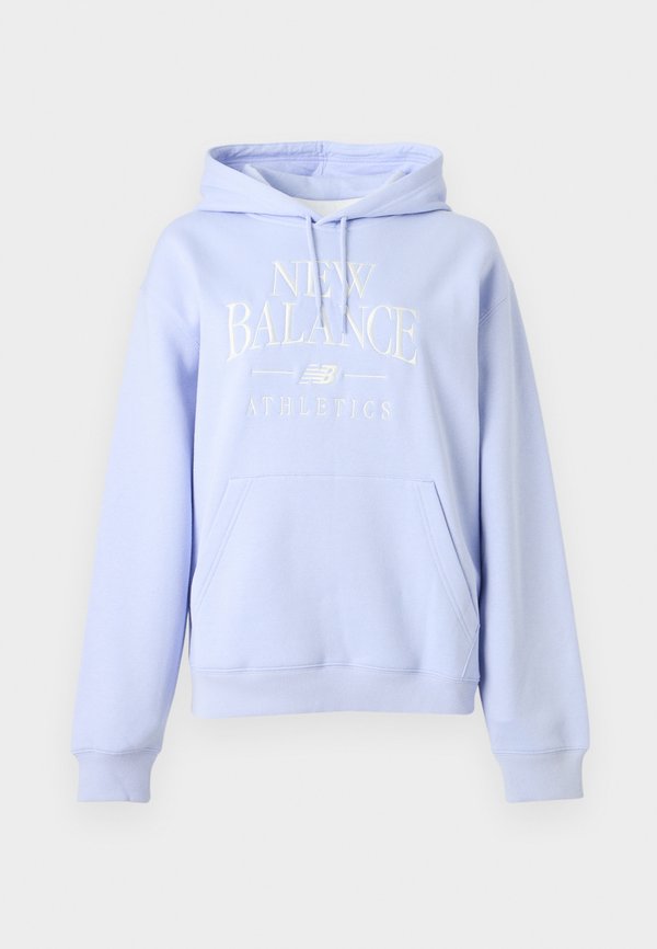 New Balance LINEAR HERITAGE HOODIE - Hoodie - lilac