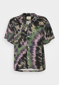 Bather FIG SWIRL TIE DYE PRINTED CAMP SHIRTS